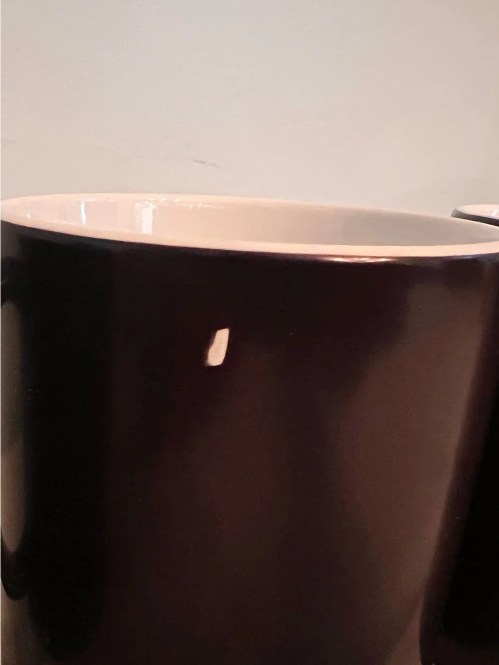 Aurora Borealis Ceramic Coffee Mug Set of 4 - Color-changing with heat